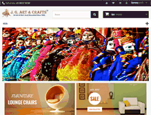 Tablet Screenshot of jgarts.com